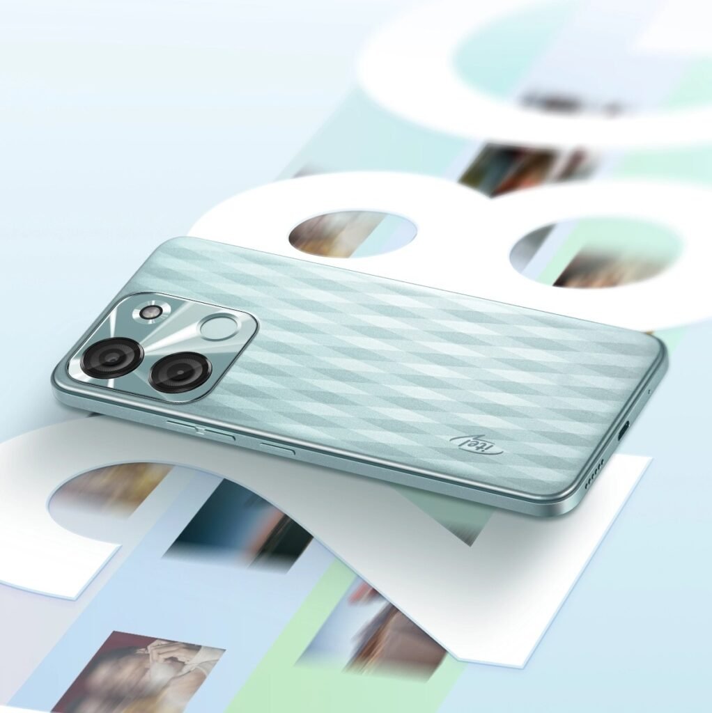 Itel-A60s-Rear-Design-Green