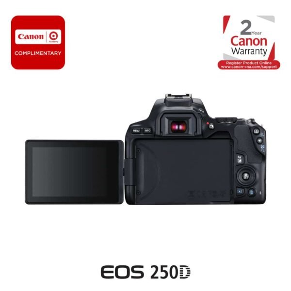 Canon EOS 250D DSLR Back