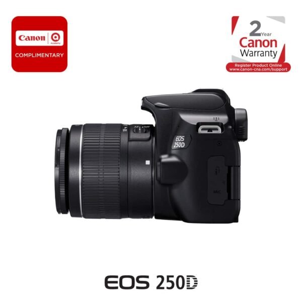 Canon EOS 250D DSLR Side