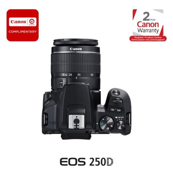 Canon EOS 250D DSLR Top